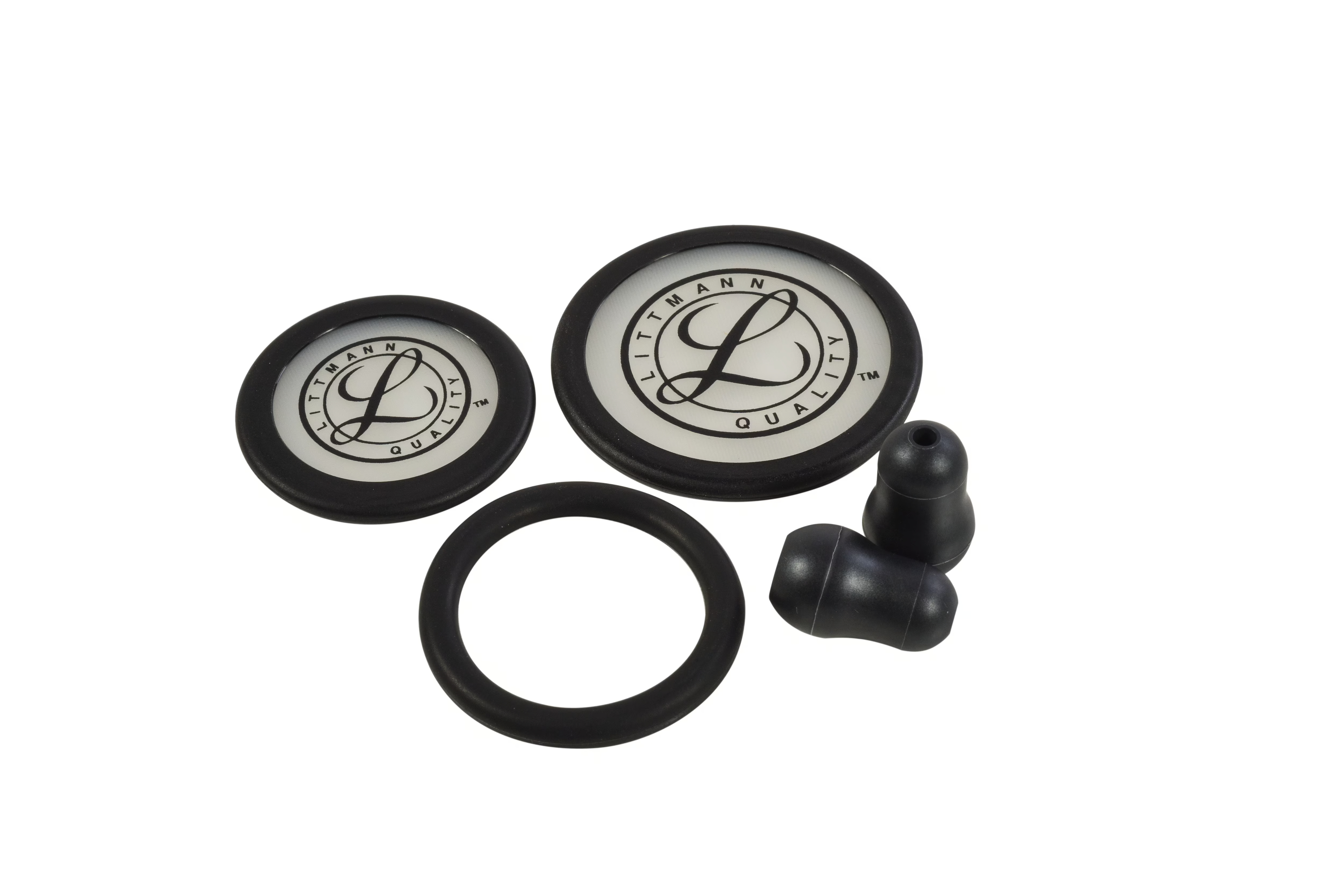 3M™ Littmann® Classic III + Cadiology IV™ Set pièce de rechange - noir - 1 set