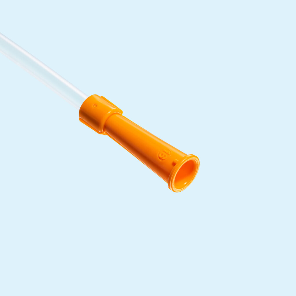 Nelaton sonde PVC - wegwerp - oranje - CH16 - 38 cm - steriel - 1 x 100 st