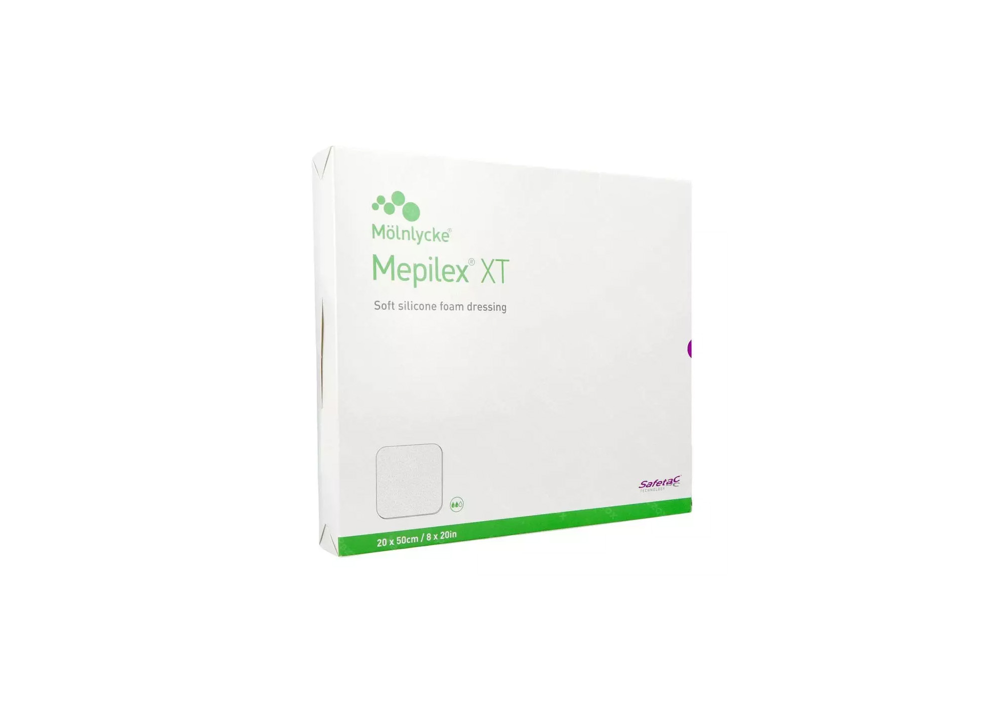 Mepilex® XT - 20 x 50 cm - steriel - 2 st