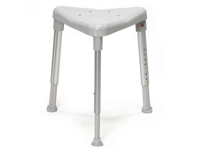 Edge tabouret - hoogteverstelbaar - triangel - grijs - 1 st