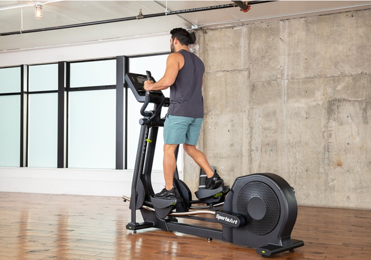 SportsArt Prime Line Eco-Natural E873 elliptical - LED display