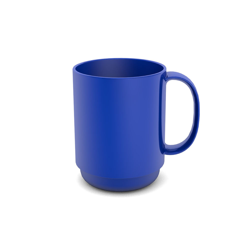 Koffiebeker 510 - 375 ml - 1 handvat - blauw - 1 st