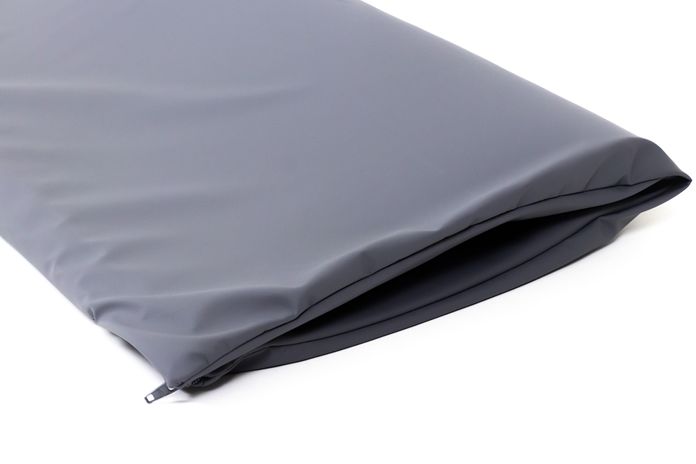 Protection barres de lit fixation avec rabat - Fire resist - gris - 1 pc