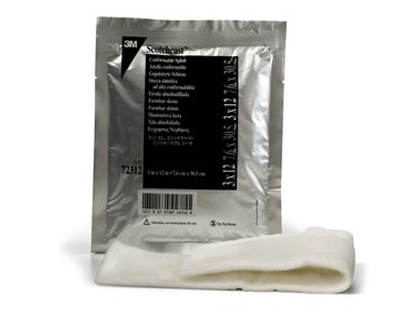 3M™ Scotchcast™ splint kant en klare systhetische gipsspalk - 10,2 x 76,2 cm - 1 x 10 st