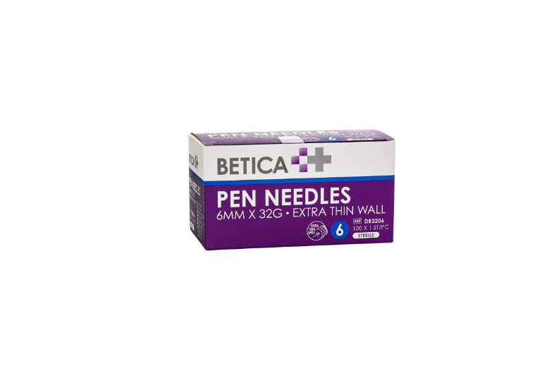 Pennaalden - 32G x 6 mm - Quinta ETW - paars - 100 st
