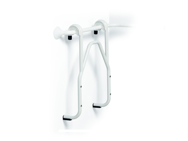 Linido châssis suspendu pour assise douche - inox/blanc - 1 pc