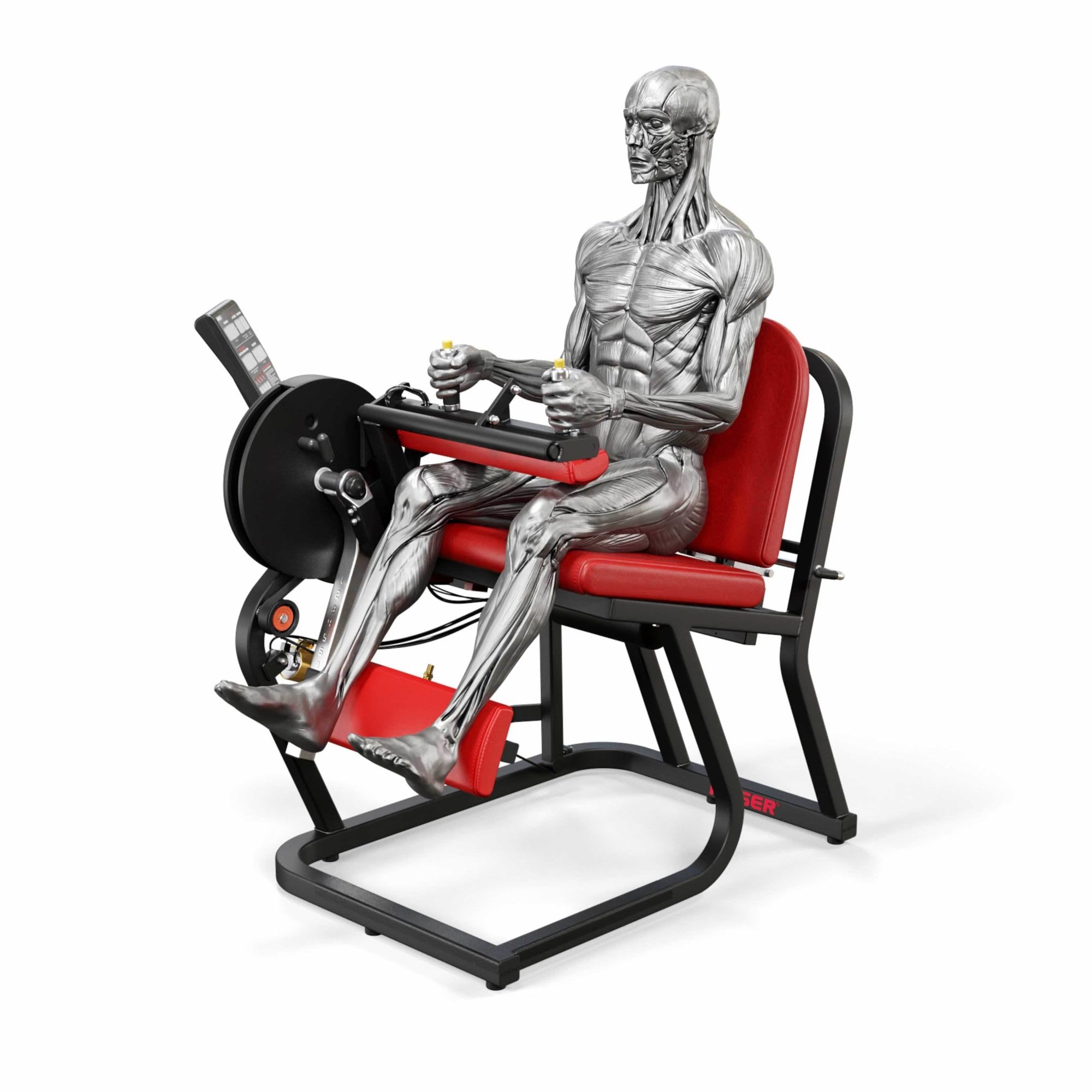 Keiser Seated Leg Curl Air250