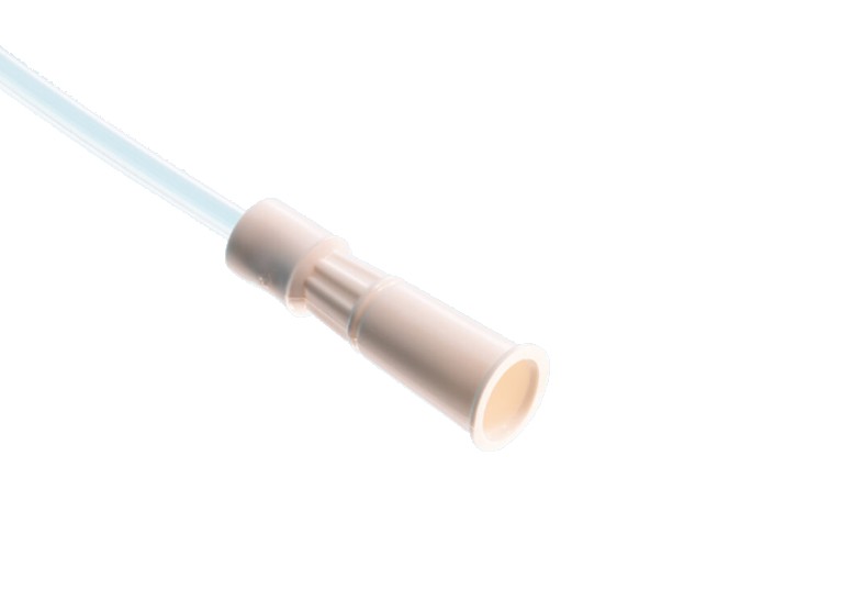 Aspiratiesonde CH12 - 53 cm - wit - 1 dist + 1 lat. - steriel - 100 st