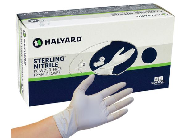 Gants d'examen Sterling Nitrile - non-stérils 