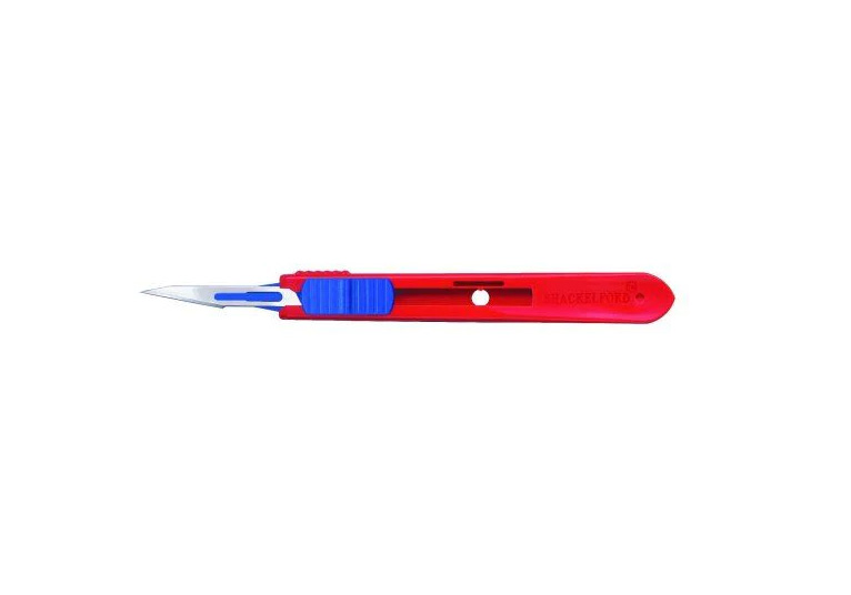 Wegwerpscalpels met uitschuifbare mesjes N°11P - steriel - 25 st