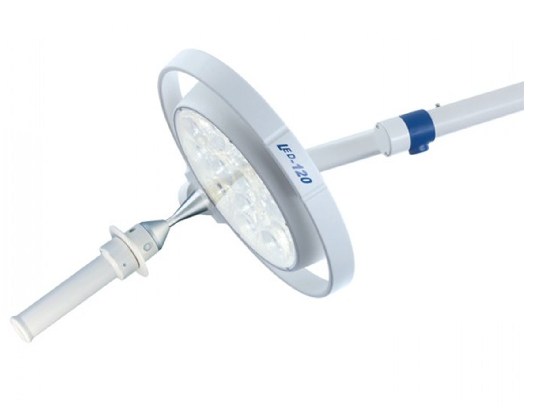 Onderzoekslamp LED 120F - plafondbevestiging - veer arm - exclusief verankeringsring - 1 st