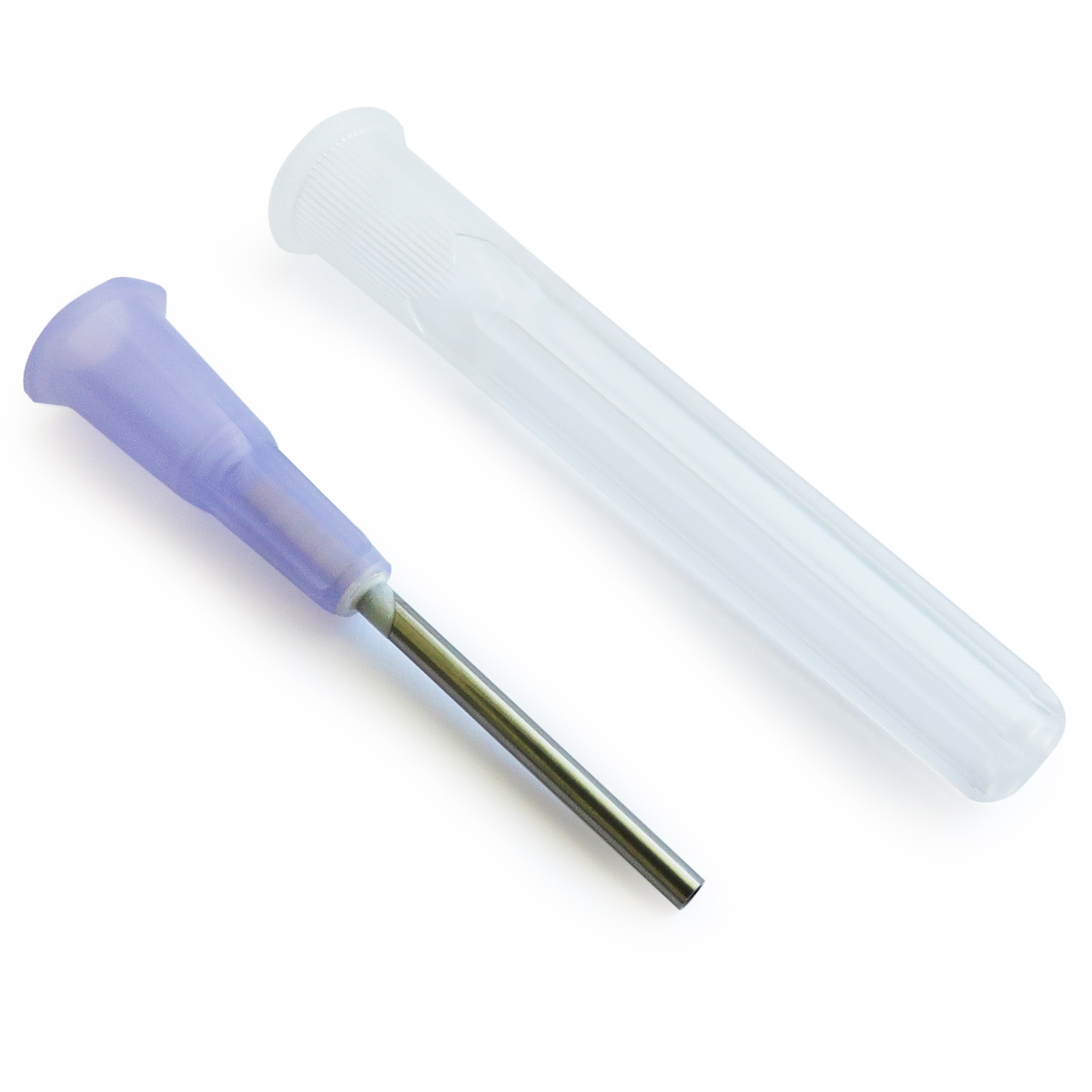 Aiguilles d'injection souples et émoussées - plastique - stérile - 1 x 20 pcs