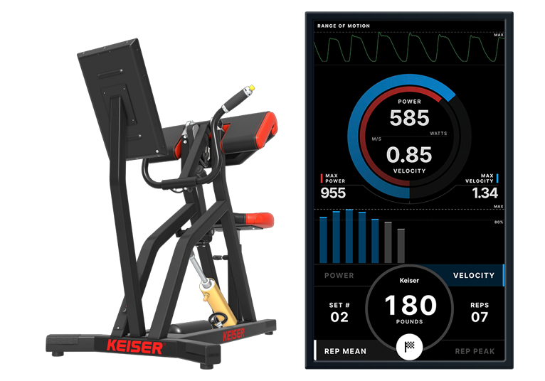 Keiser A400 Curl des bras