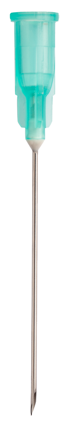 Agani™ naalden - 21G x 2" - groen - 100 st