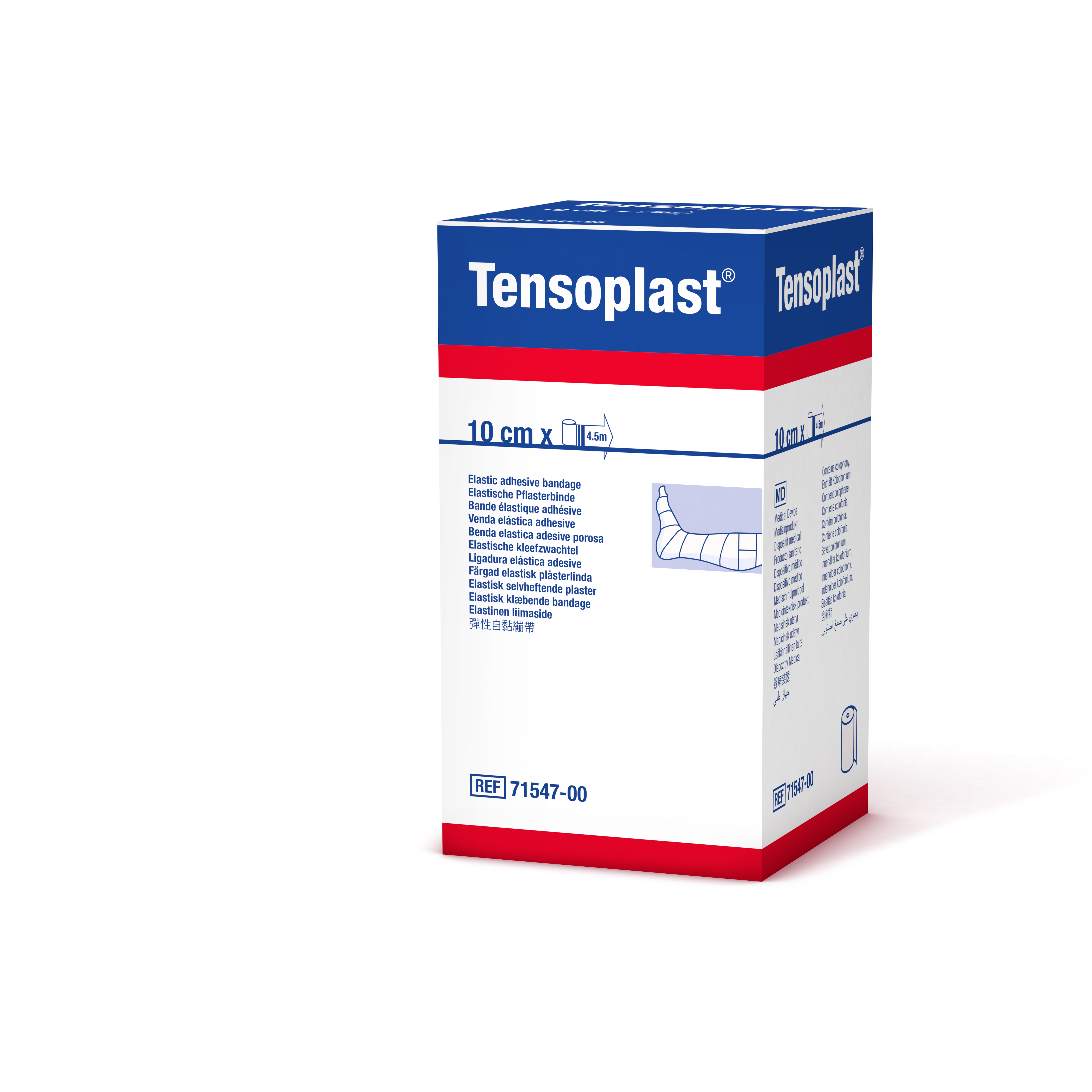 Tensoplast® elastische kleefzwachtel - 10 cm x 4,5 m - 1 st
