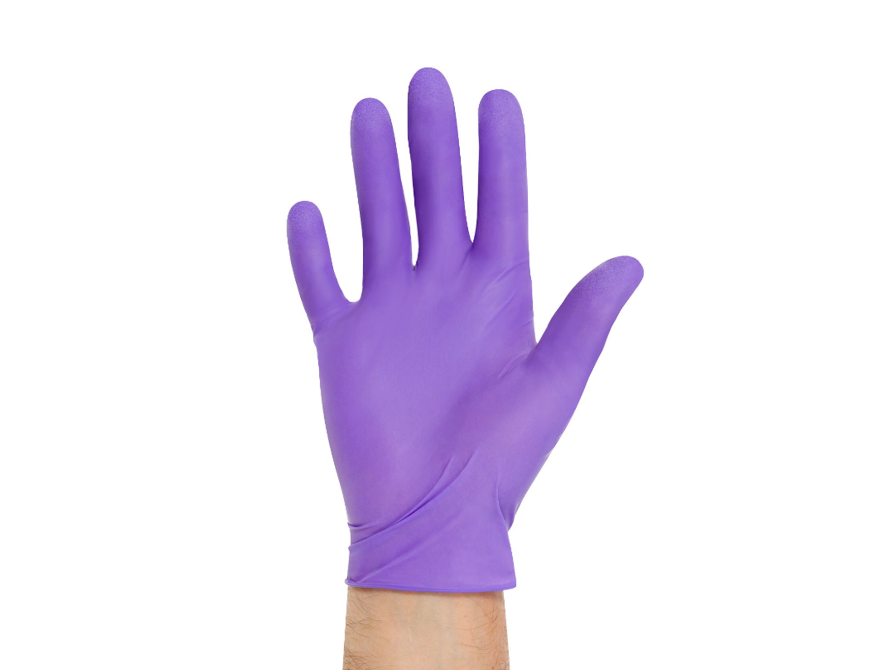 Handschoenen Purple nitril - niet-steriel 