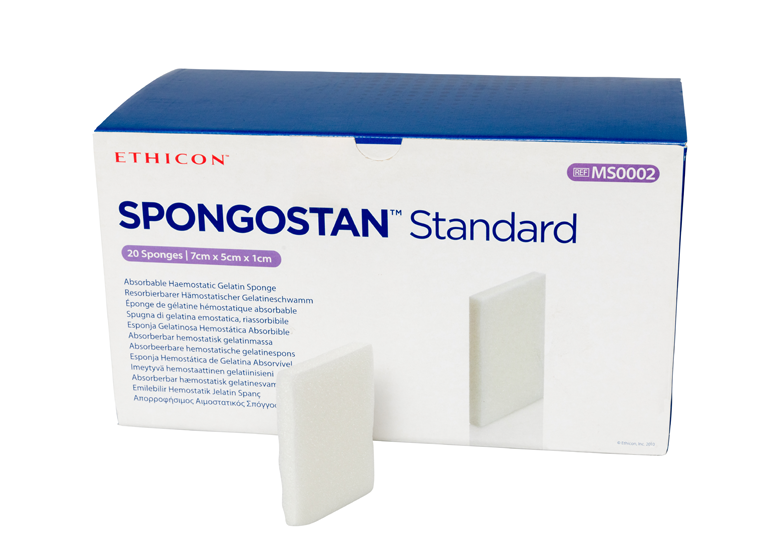 Spongostan standaard - 70x50x10 mm - 2 st 