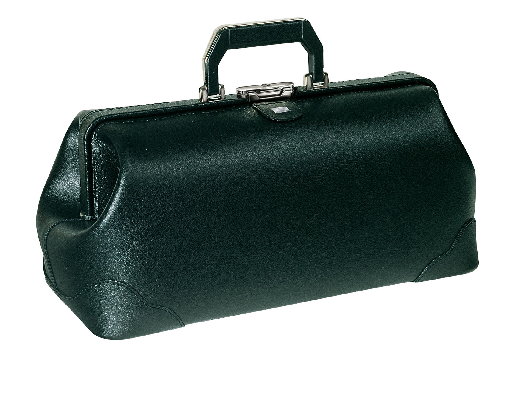 Mallette médicale Practicus - cuir - noir - 45 x 20 x 22 cm - 1 pc