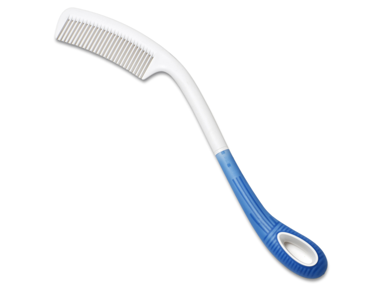 Kam - blauw - 37 cm - 1 st