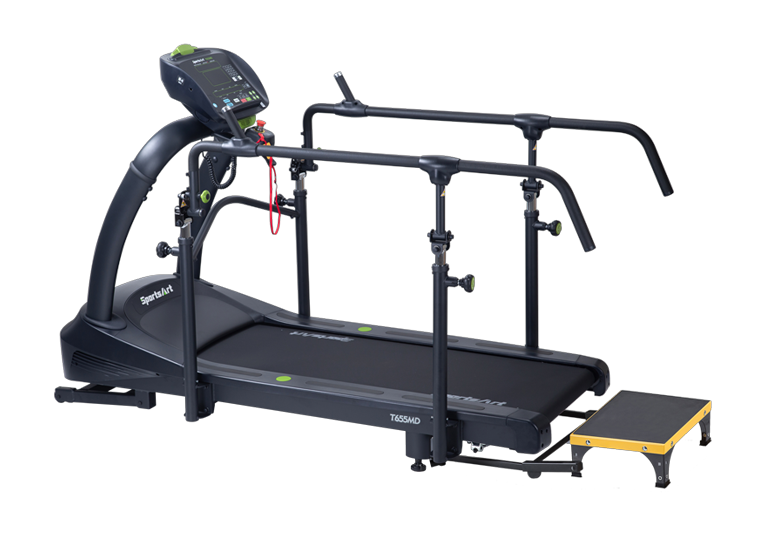 SportsArt T655MD AC Servo loopband - lange leuning verstelbaar standaard - incl. HRC&HTR - LED-display