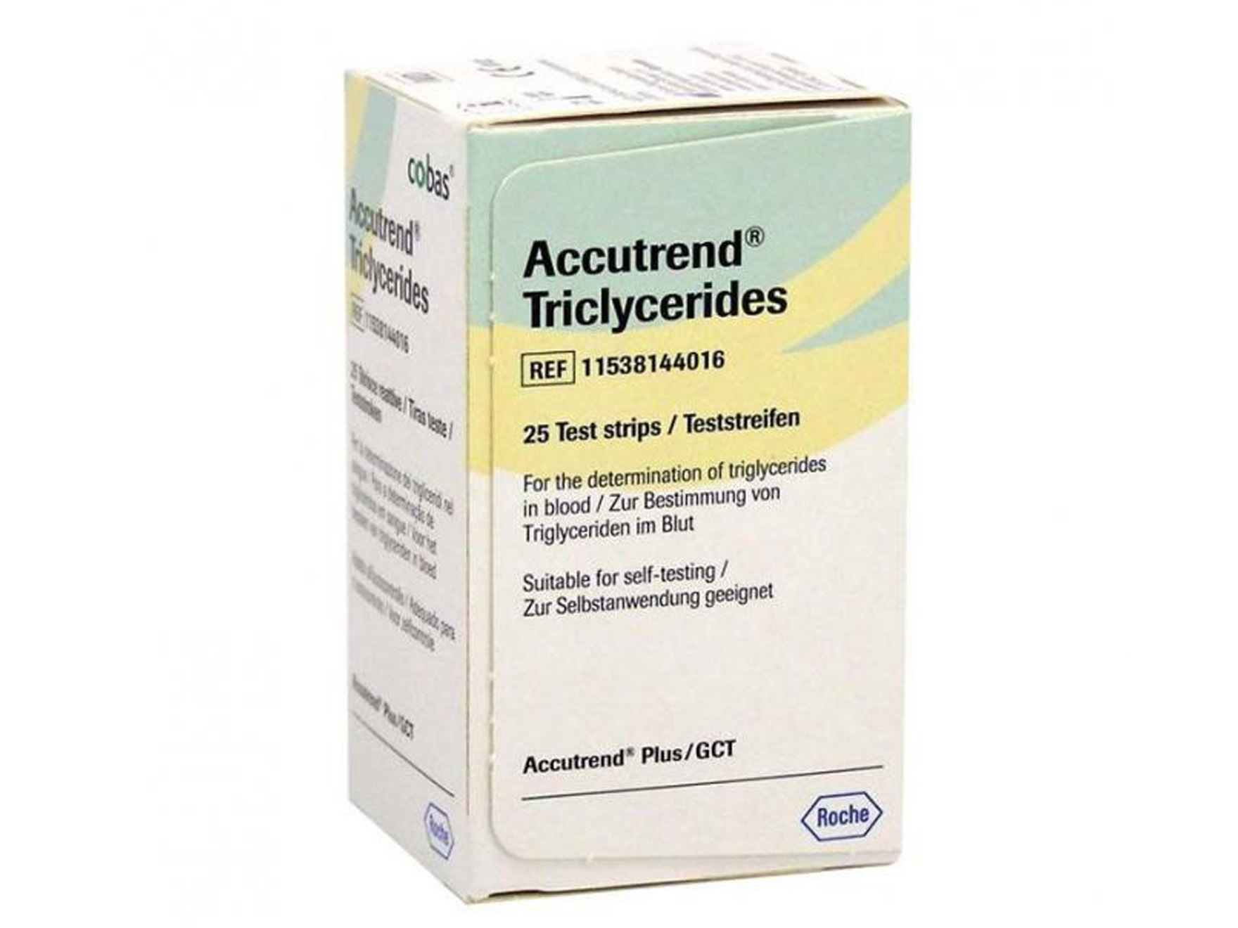 Accutrend Triglycerides - teststrips - 1 x 25 st