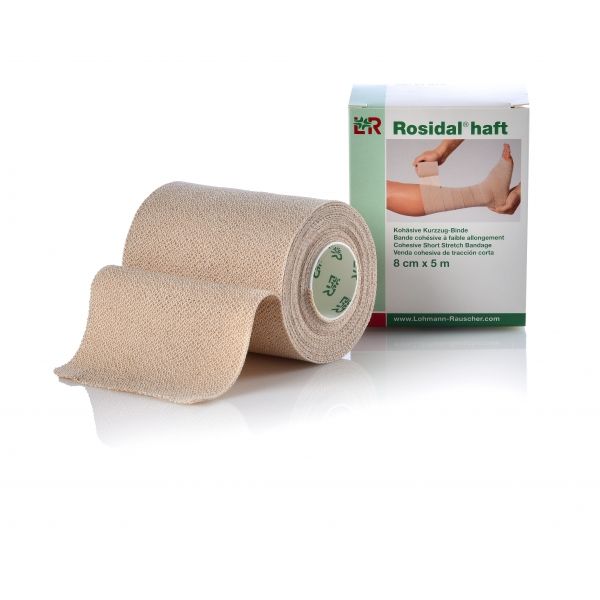 Rosidal® Haft - cohesieve korte rek windel - 8 cm x 5 m - 1 st