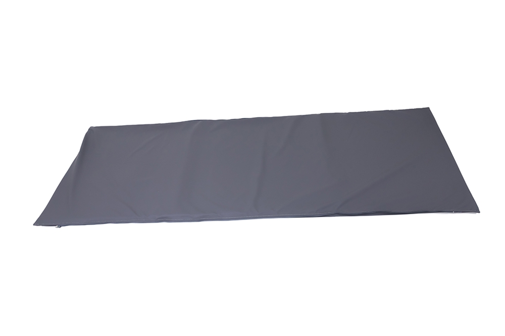 Protection barres de lit fixation avec rabat - Fire resist - gris - 1 pc