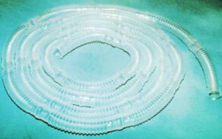 Corrugated Tubing clear tubing - paquet plat - 1 pc