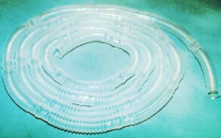 Corrugated Tubing clear tubing - flat pack - 1 st