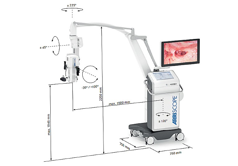 Arriscope 1.1 - 3D surgical microscope