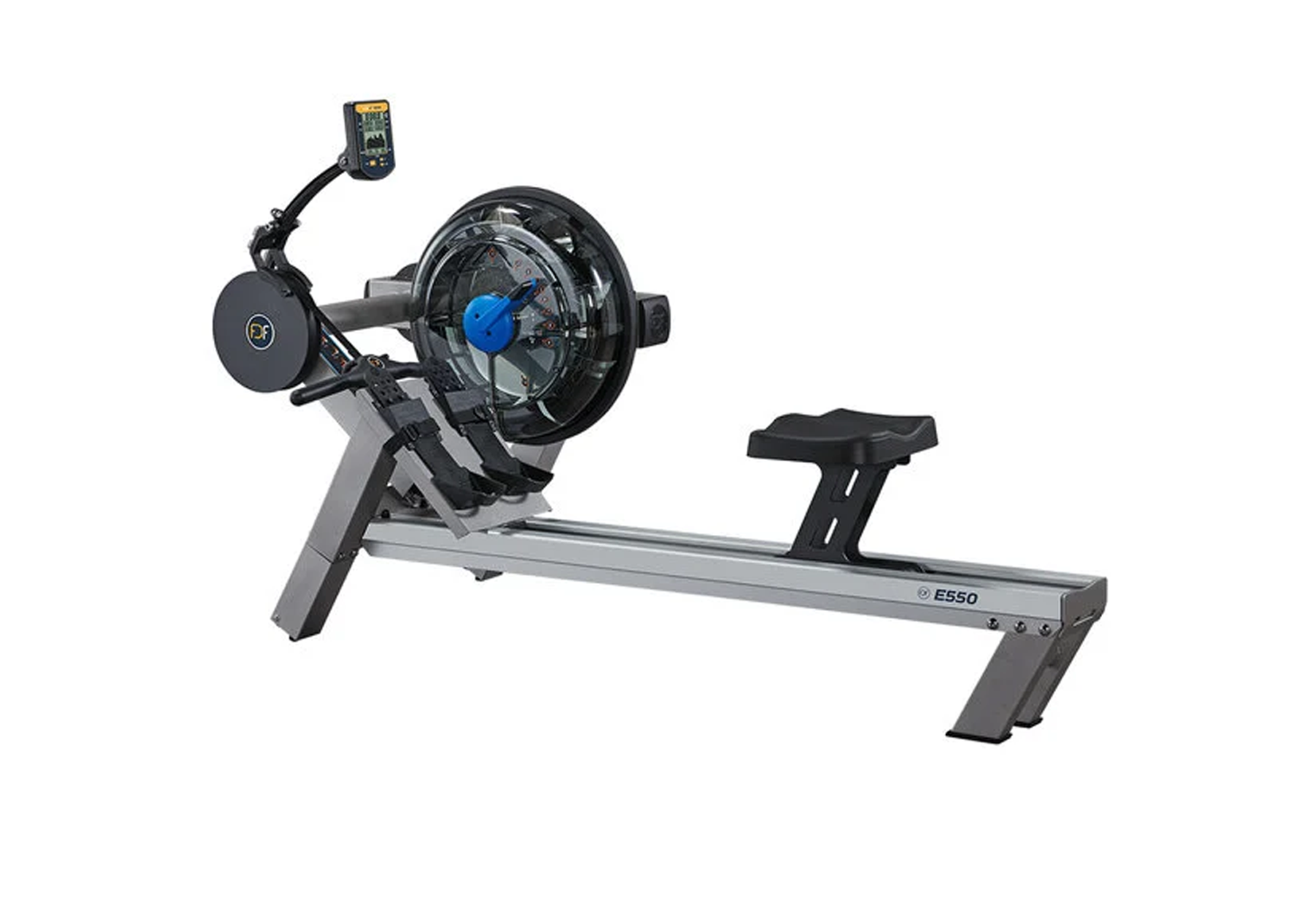 Fluid Rower E550 - zilver brons