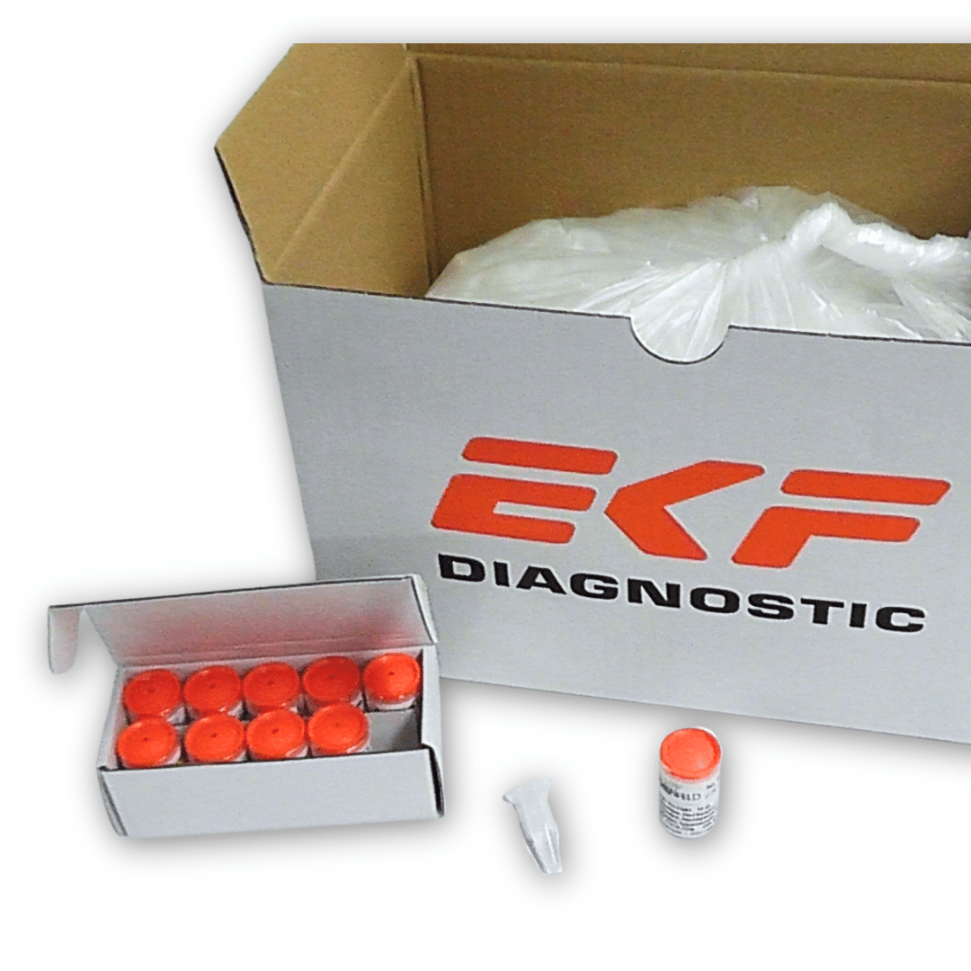 Glucose en lactaat hemolyzing solution - plastic capillaries - set van 5 x 200 st