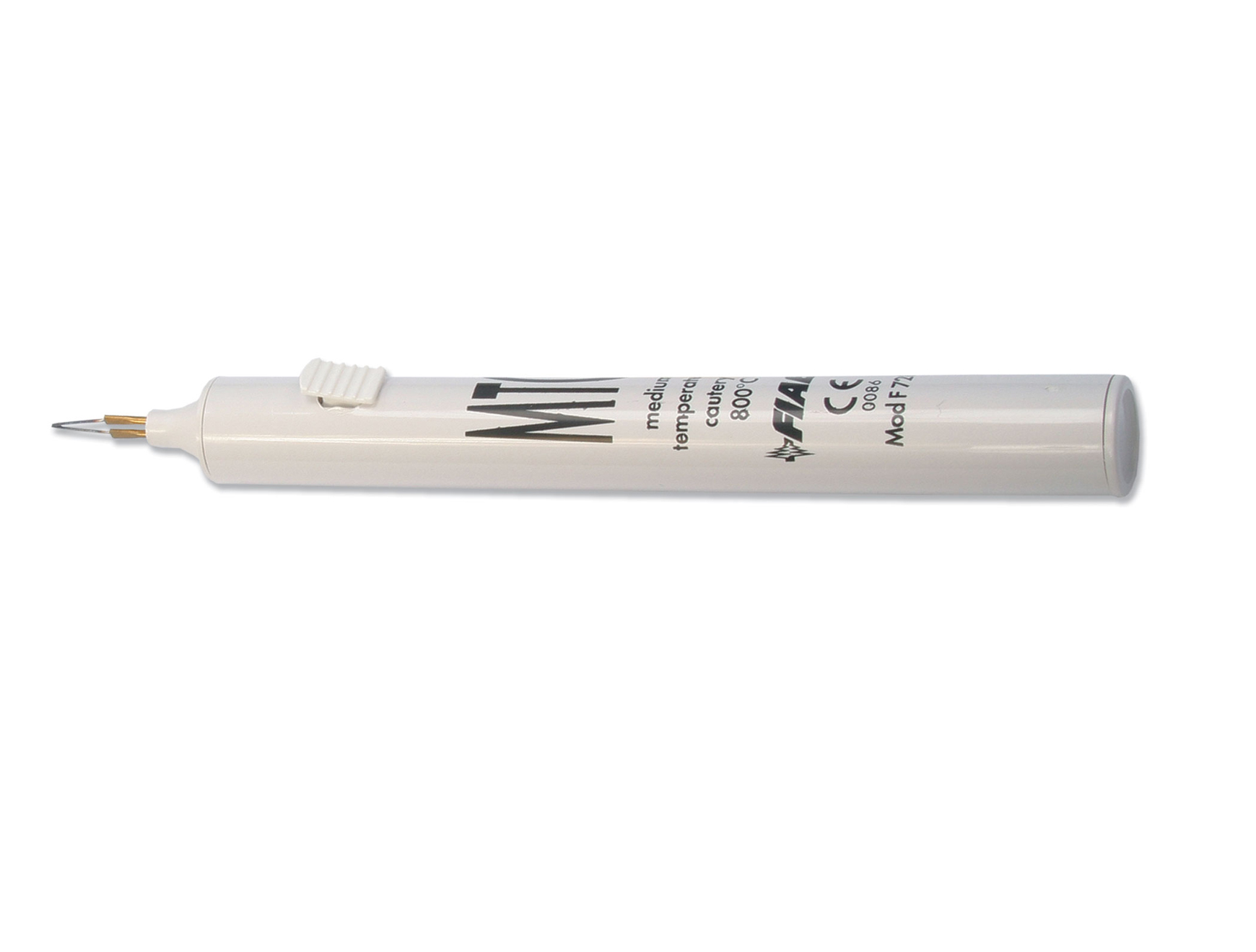 CauteryTip met handvat en stift voor nagelperforatie - steriel - 28 mm dikke punt - 800°C - 1 st