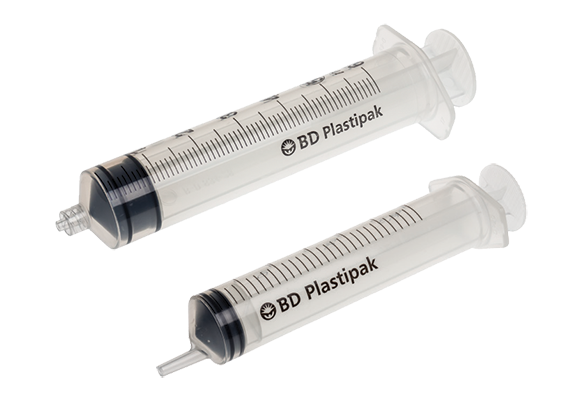 Plastipak™ spuiten - 3-delig - luer slip - excentrisch - 50 ml - 1 x 60 st
