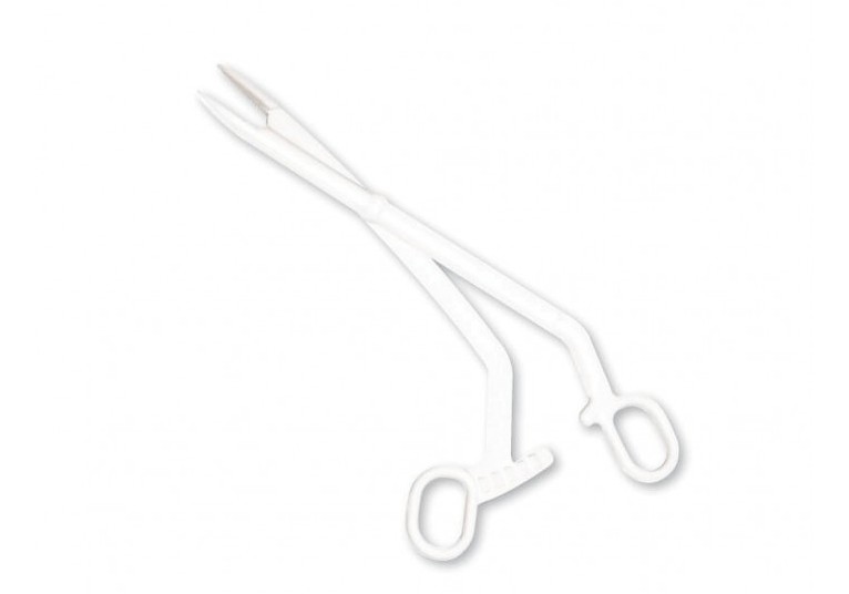 Pince de Cheron - plastique - blanc - 25 cm - 1 x 25 pcs