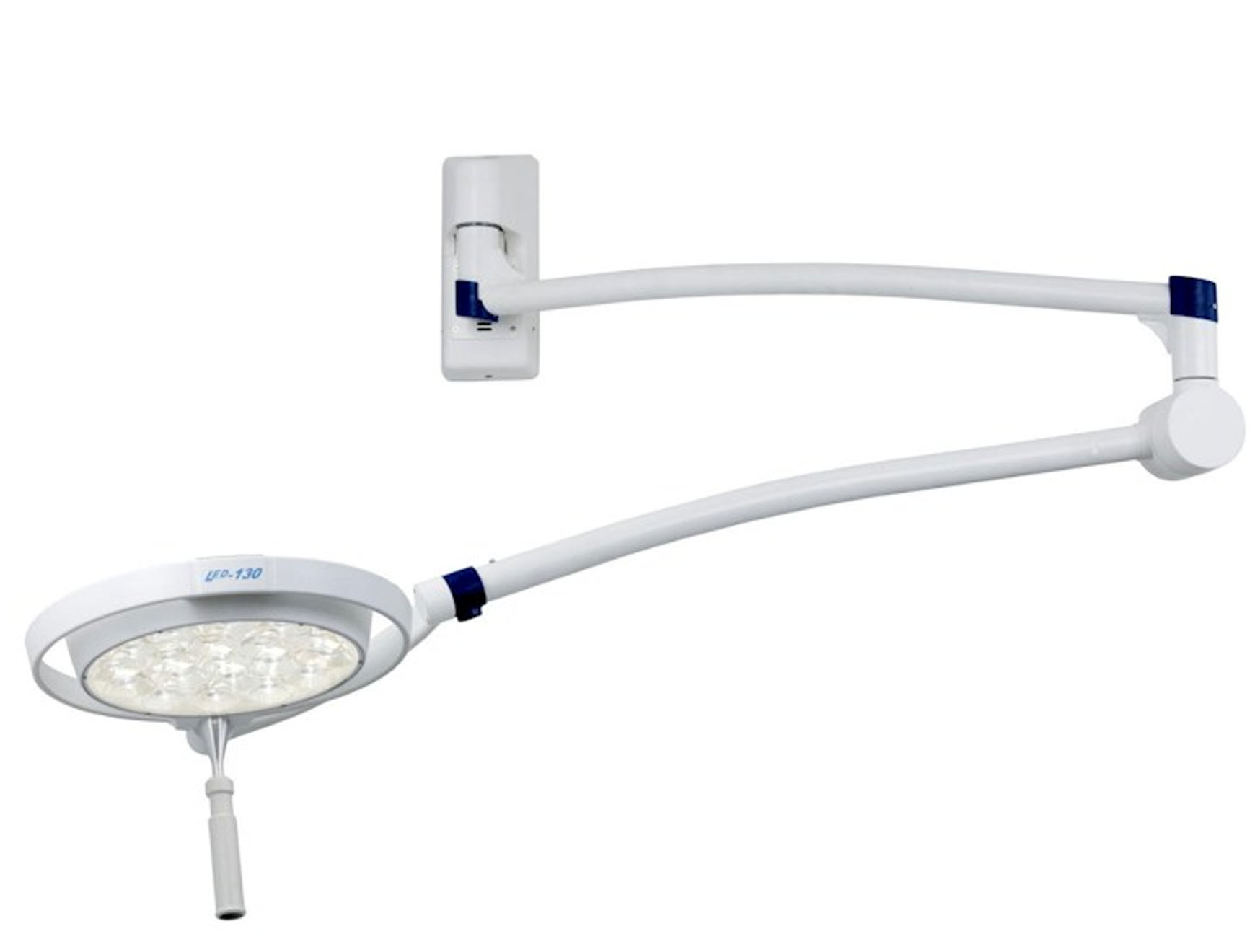 Onderzoekslamp LED 120 - muurbevestiging - veer arm - 1 st