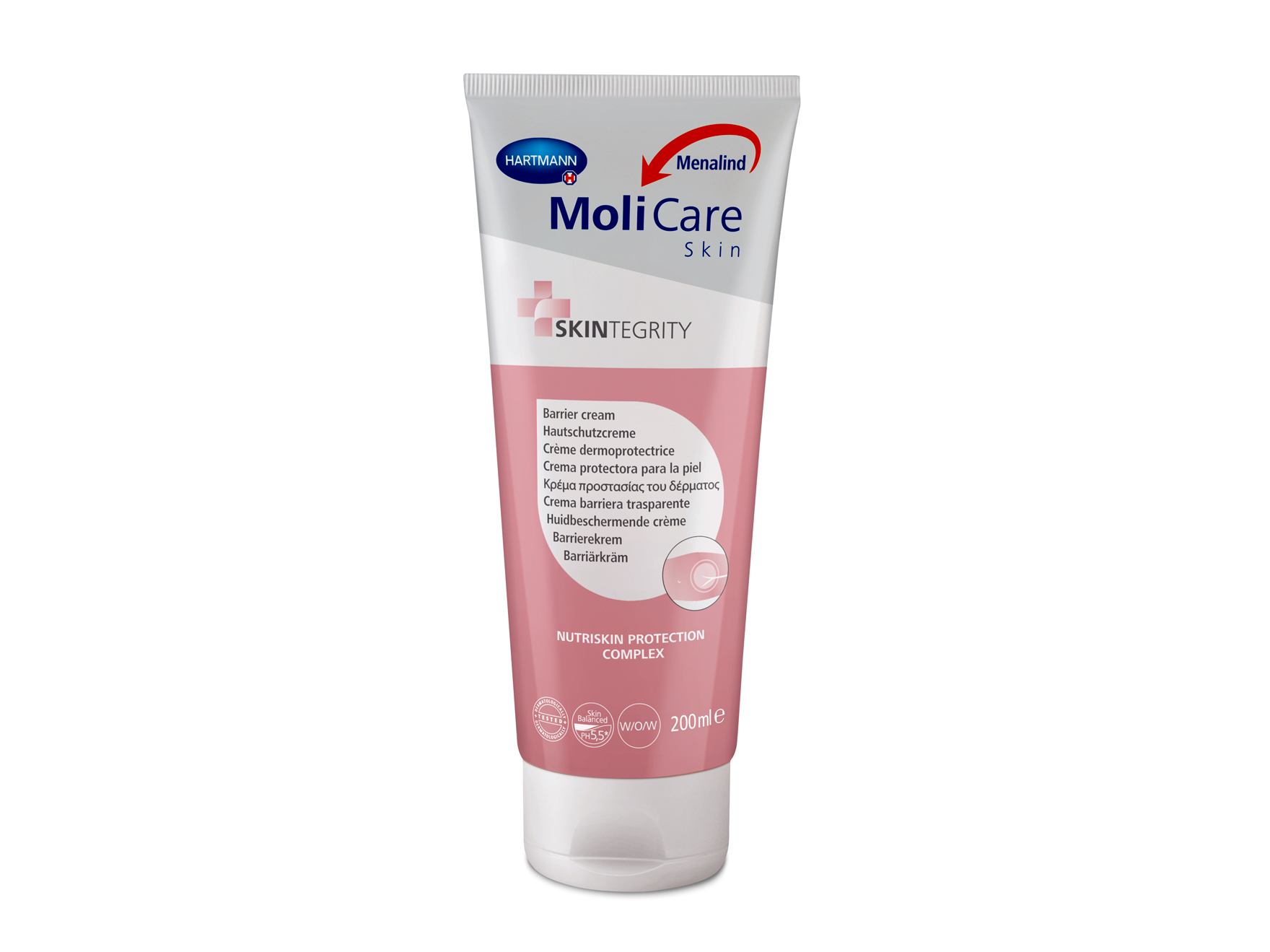 MoliCare® Skin protect huidbeschermende crème - 200 ml - 1 st