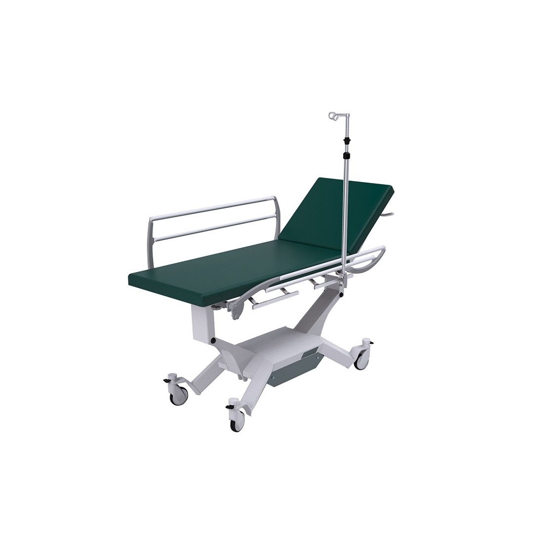 Table d'examen iQuest Hospital - roues - hauteur variable électrique - sans revêtement - 1 pc