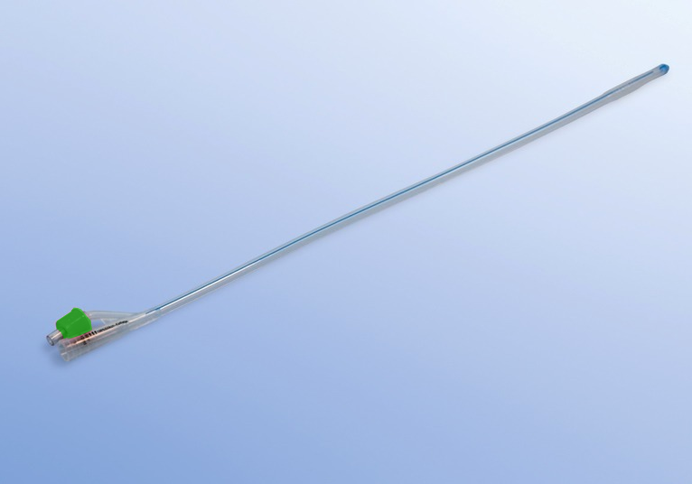 Foley - 2-wegs verblijfsondes - met ballon 5 - 10 ml - silicone - 40 cm - Ch 14 - groen - 1 x 10 st