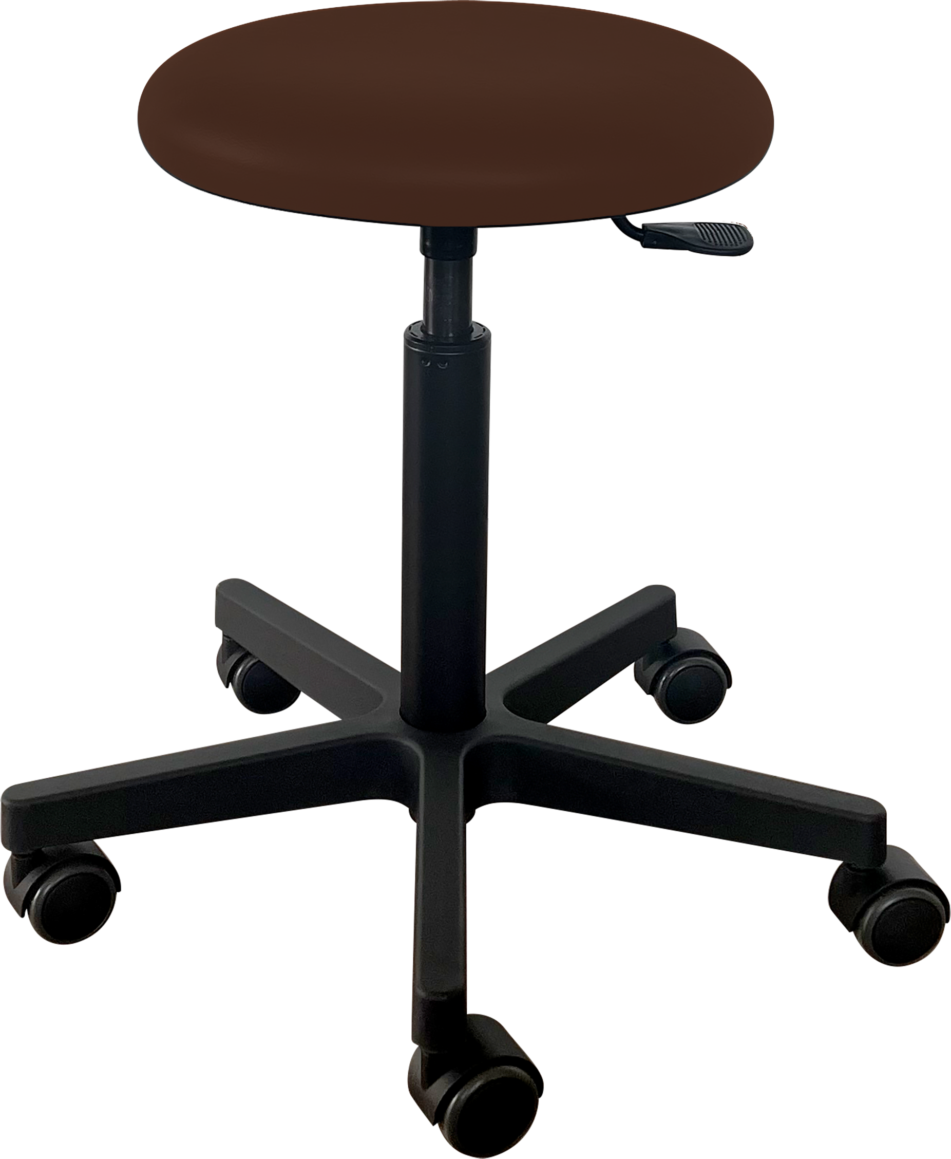 Tabouret Saar - zithoogte 60 - 86 cm - Chocolate - 1 st