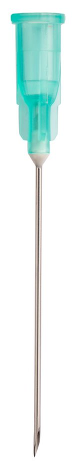 Agani™ naalden - 21G x 1" - groen - 100 st