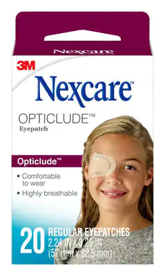 3M eyepatch Opticlude - 82 x 57 mm - 20 st