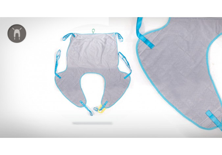Tilband Ergolet - Comfort Mesh - Hoofdsteun - 275 kg - S - met lussen - 1 st