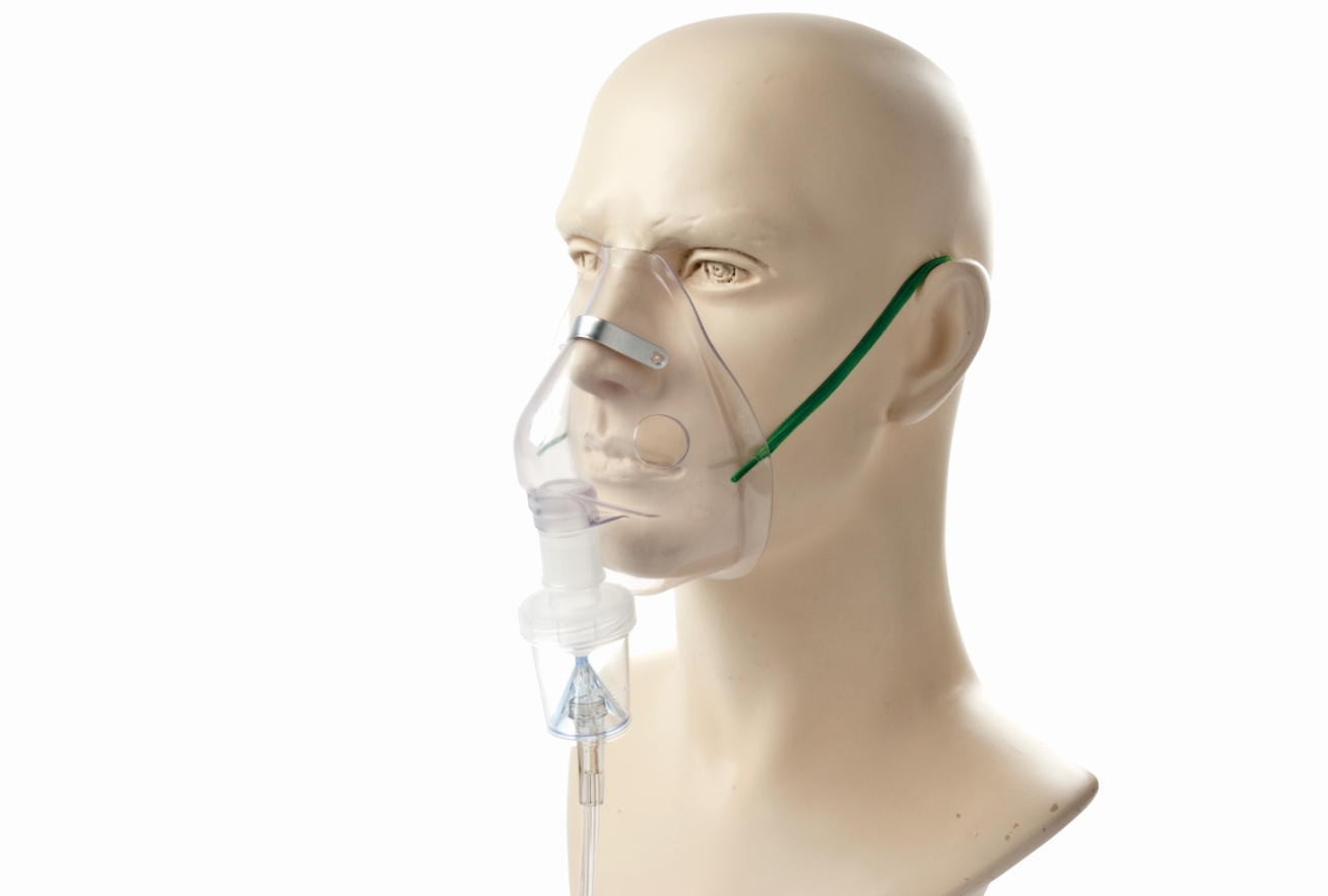 Neb.Easy AM-2-masker - voor volwassenen - met slang - 1 x 50 st