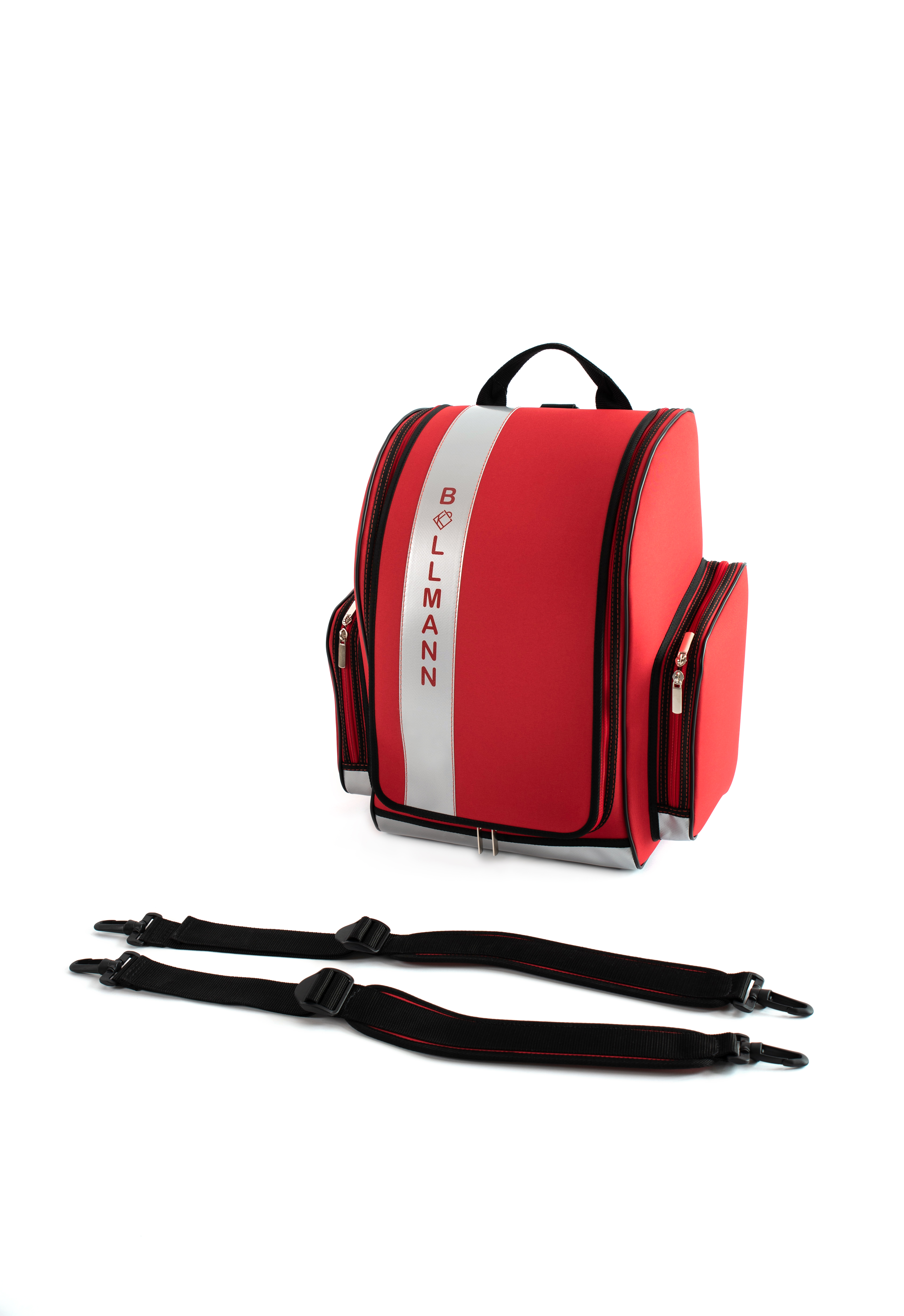 Mallette Bollman GoLight modèle sac à dos - 3,3 kg - nylon - rouge - 1 pc