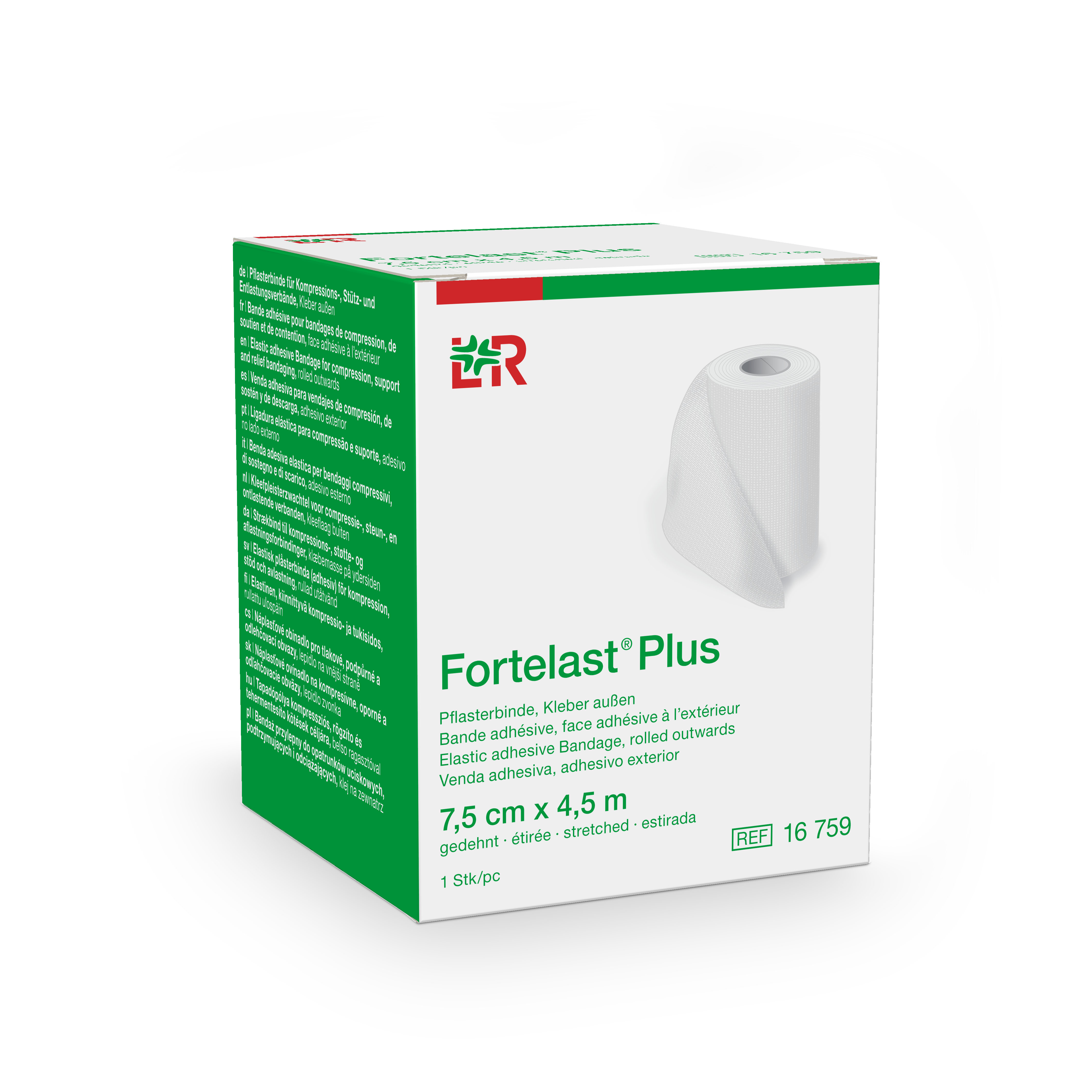 Fortelast® Plus 7,5 cm x 4,5 m - 1 st