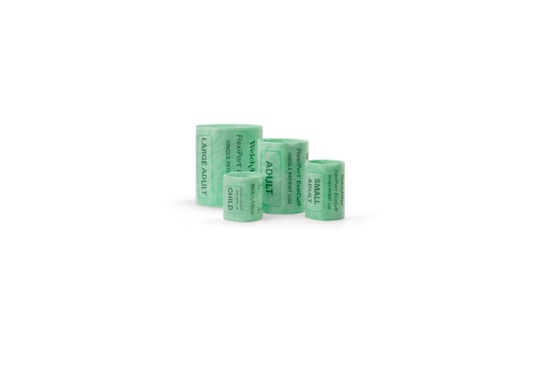WelchAllyn eco bloeddrukmanchetten voor eenmalig gebruik - grote volwassene - 33-45 cm - 1 x 100 stuks