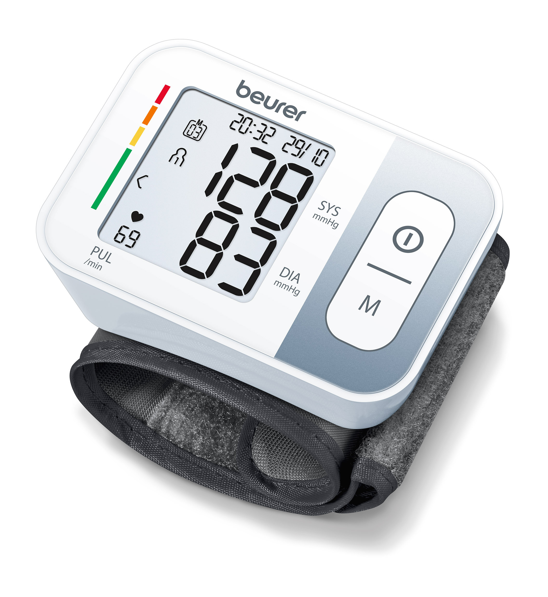 Digitale bloeddrukmeter BC28 - pols - omtrek 14-19,5 cm - 1 st