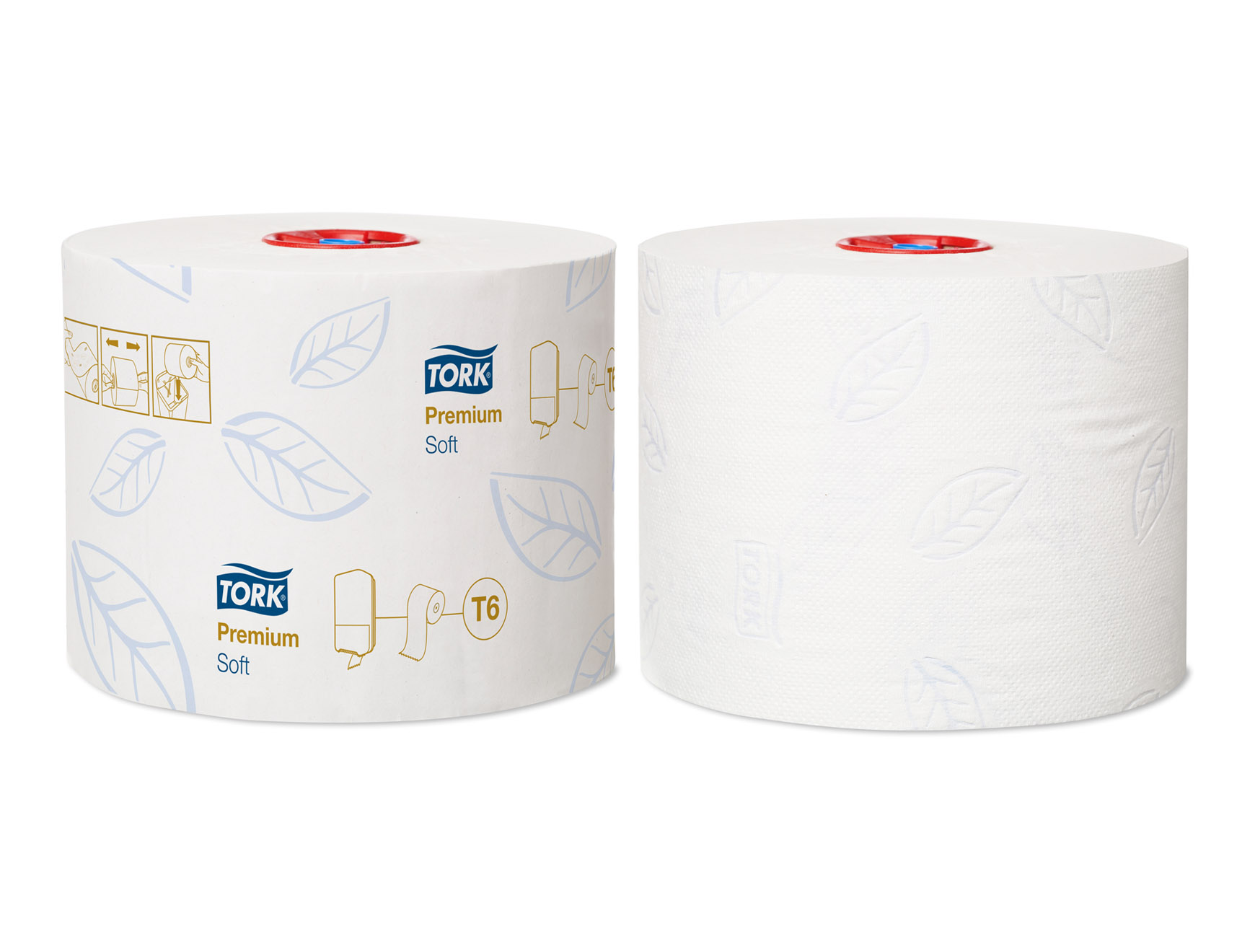 Tork Premium toilet papier compact roll T6 - 2-laags - 9,9 cm x 100 m - 27 x 1 rol