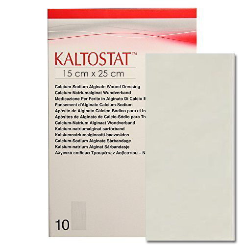 Kaltostat® verband  - Calcium-natriumalginaat - steriel - 15 x 25 cm - 1 x 10 st